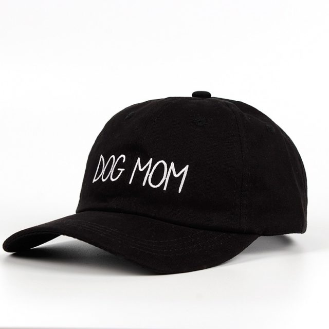 Women’s Dog Mom Embroidered Baseball Cap