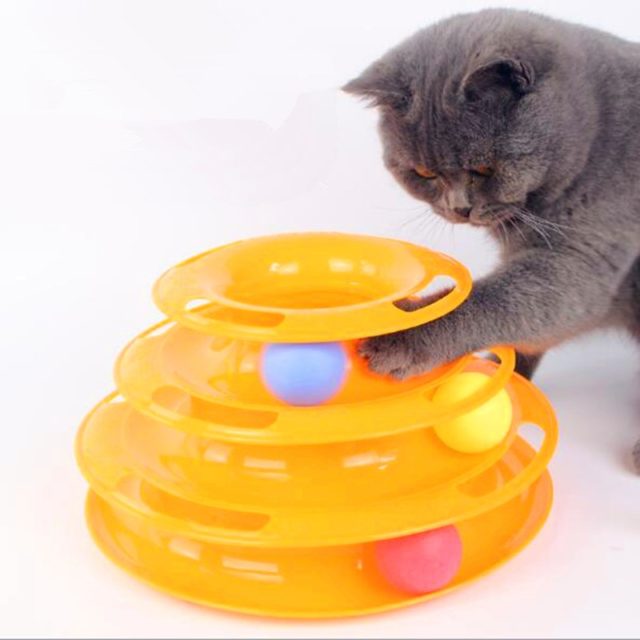 Cat’s Three Levels Tower Toy